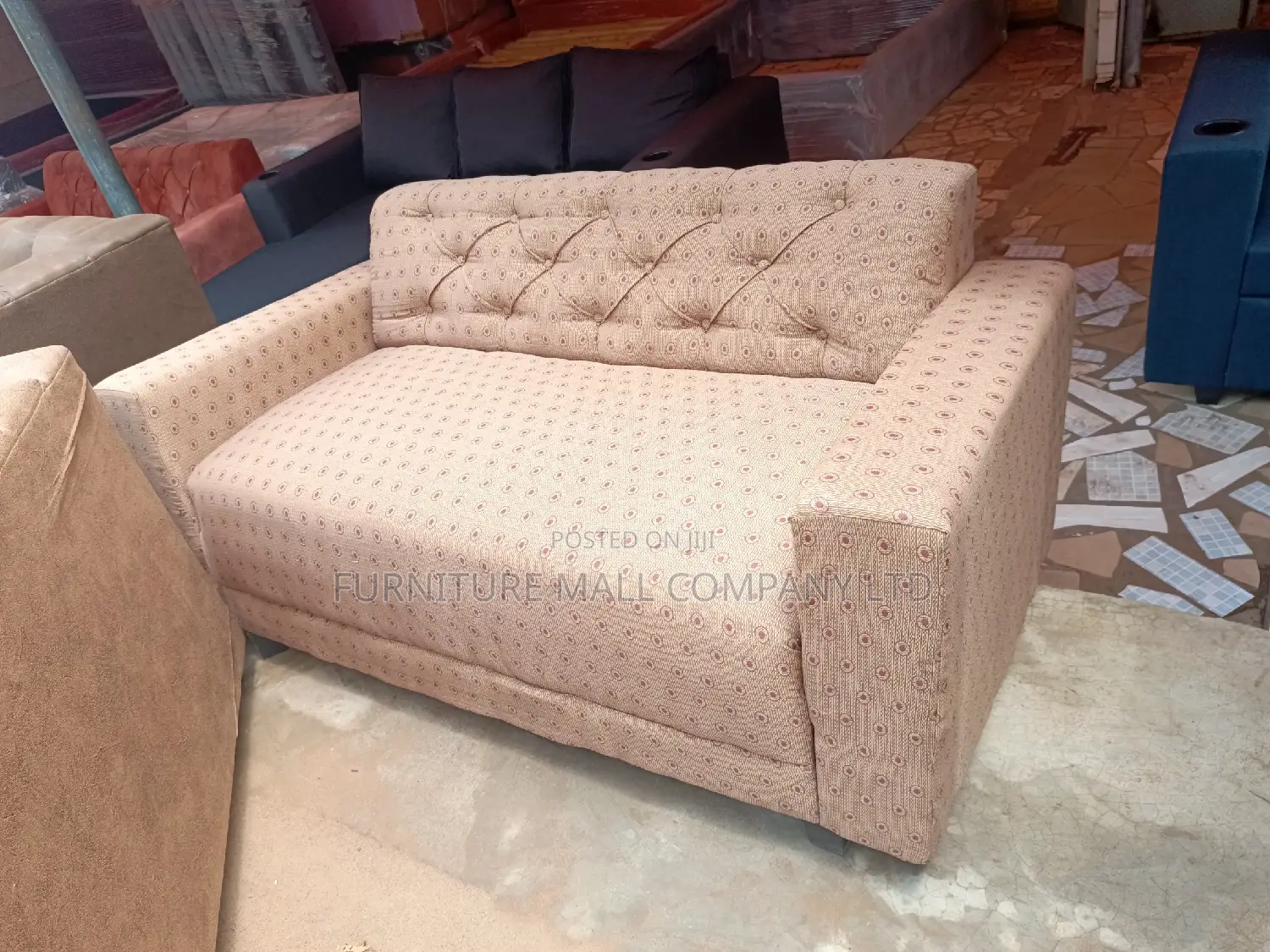 Lovely 2in1 Sofa . Orthopedic Free Delivery