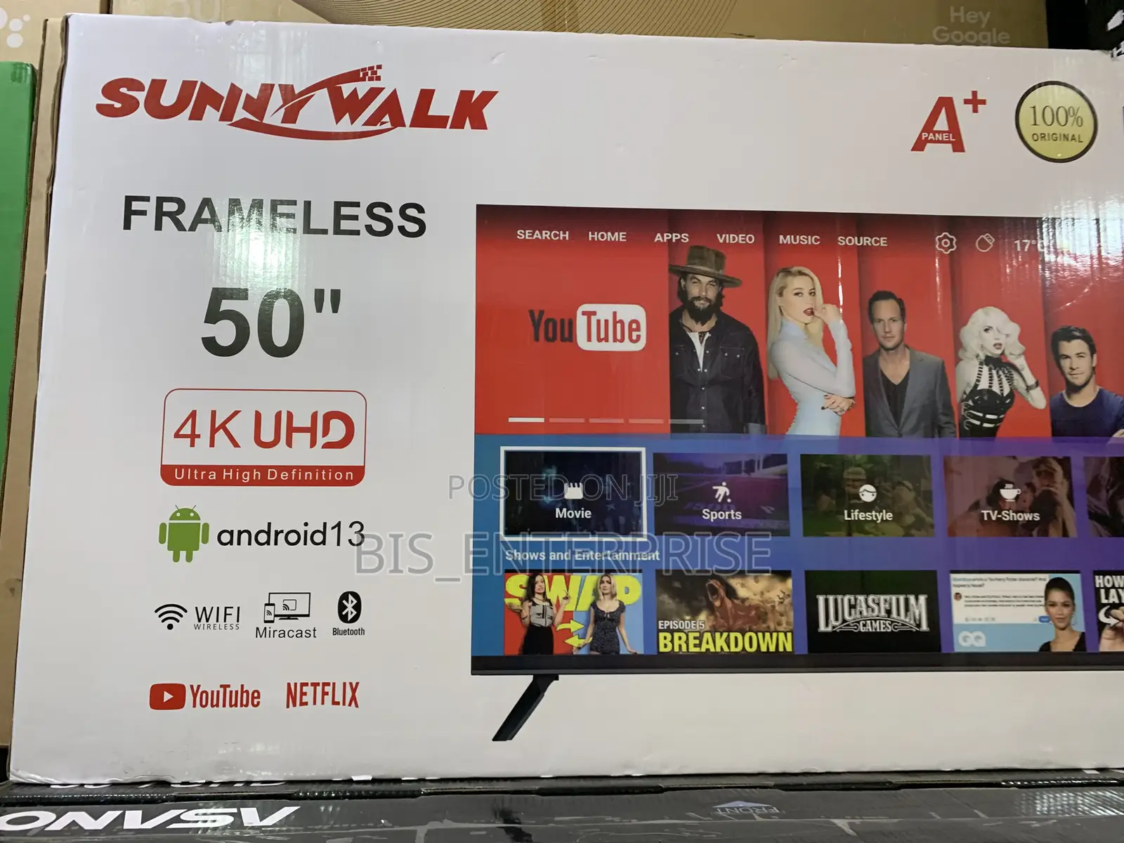 Sunny Walk 50” Smart Android