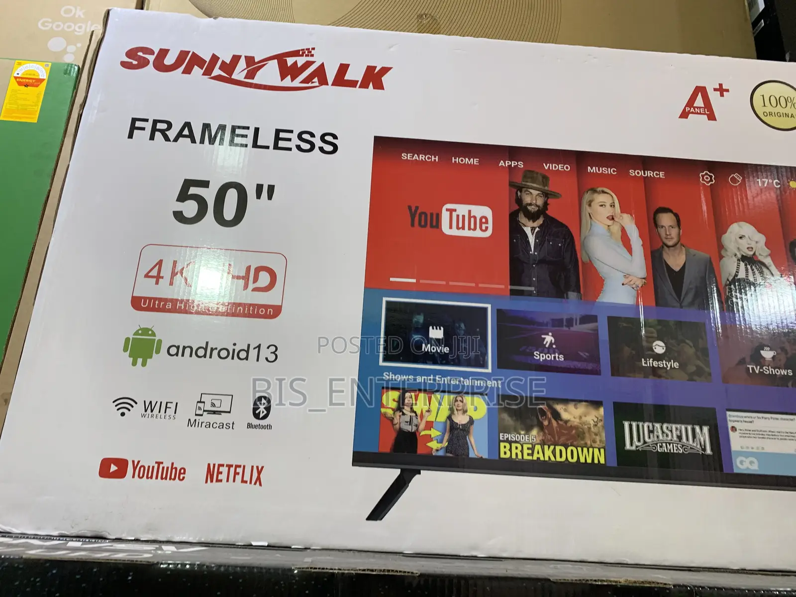 Sunny Walk 50” Smart Android