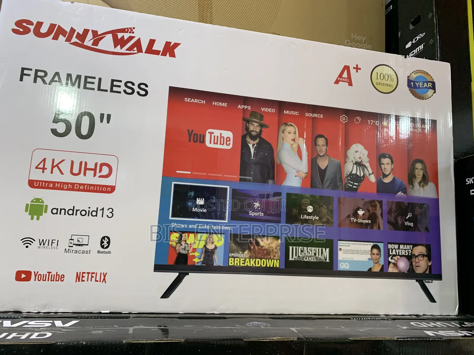 Sunny Walk 50” Smart Android