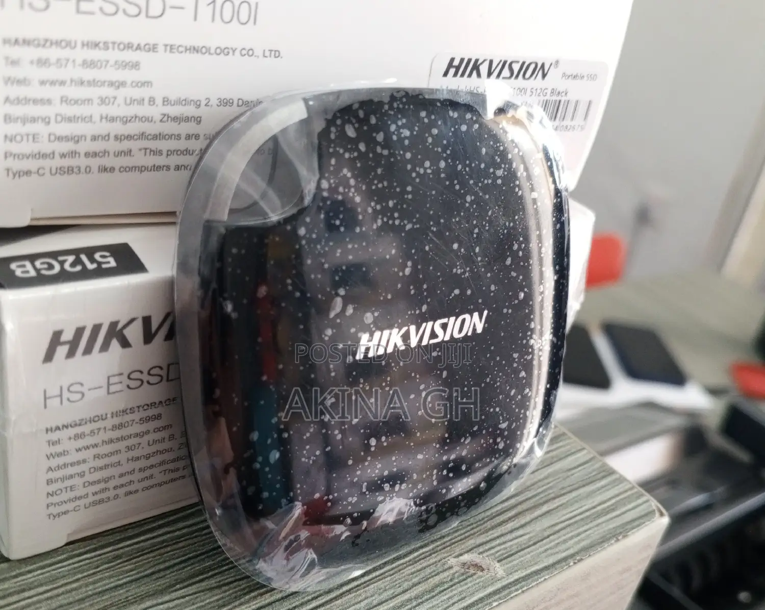 Hikvision External Portable SSD 512gb Hs-Essd-T100i