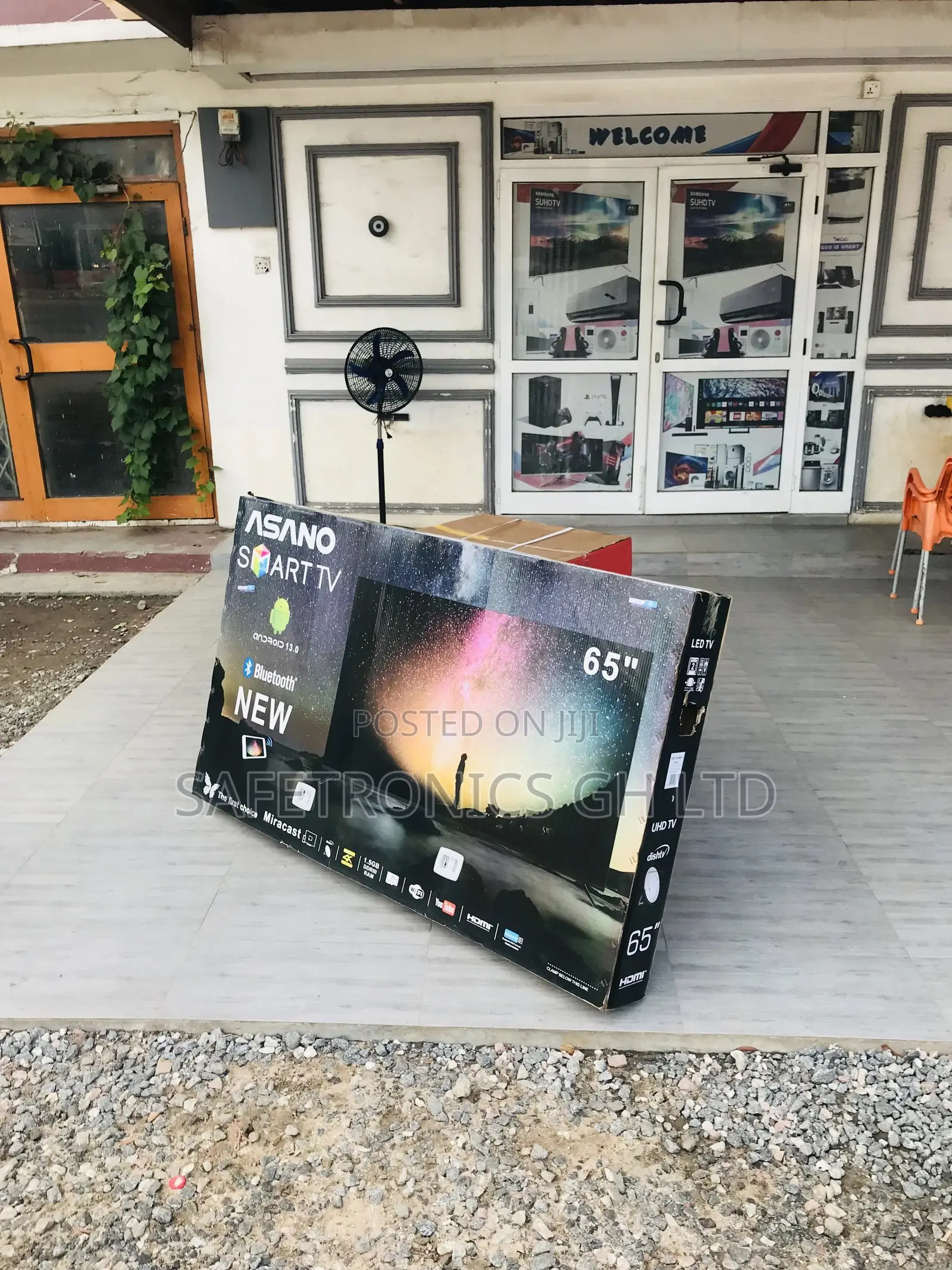 Electric Smart 65 Inches Asano Uhd Glossy Led Tv