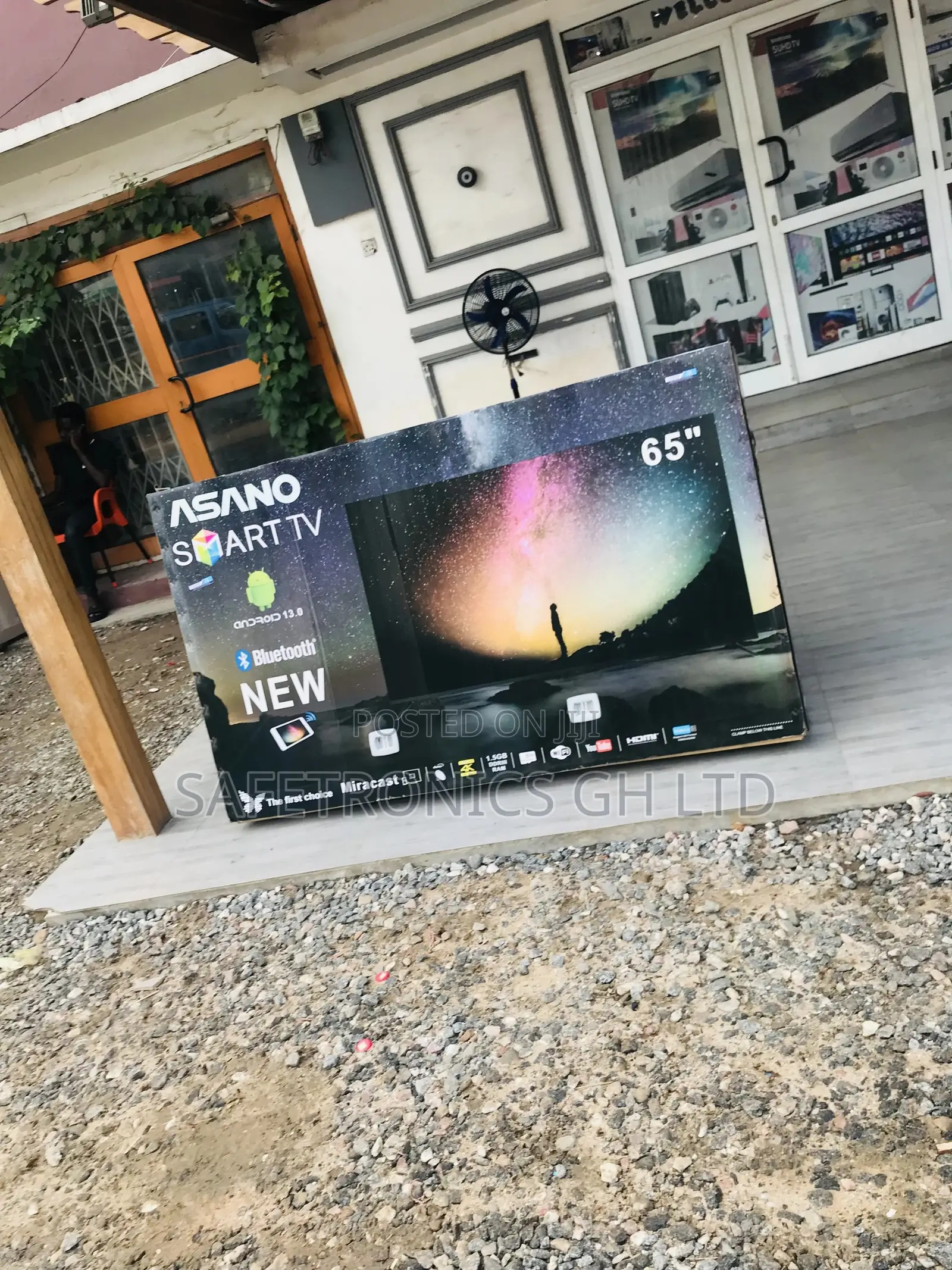 UHD Smart Asano Electric 65 Inches Glossy Led Tv