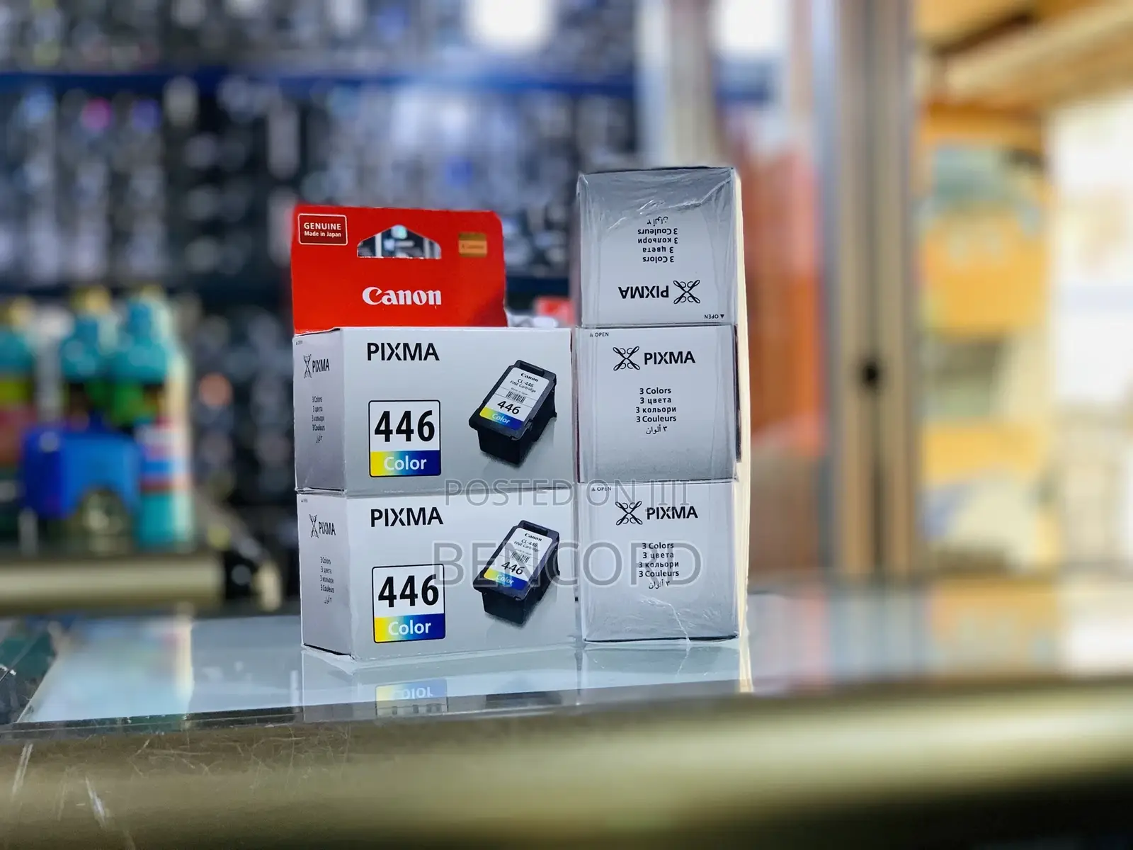 Genuine Canon 446 Ink Color Pixma (Ip2840)