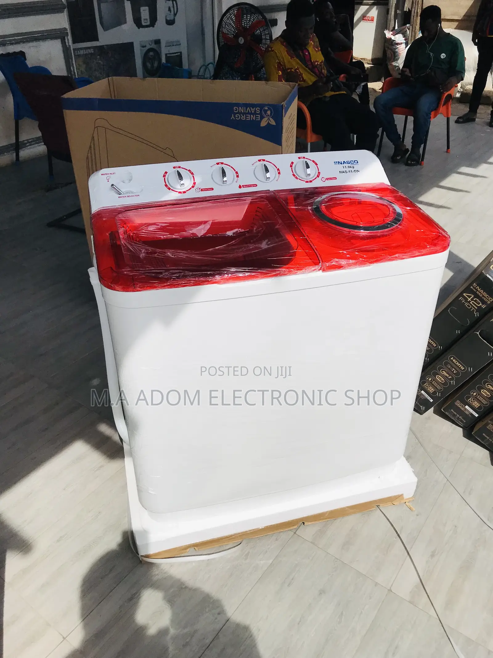 Brand New Nasco 11kg Semi-Automatic Washing Machine.