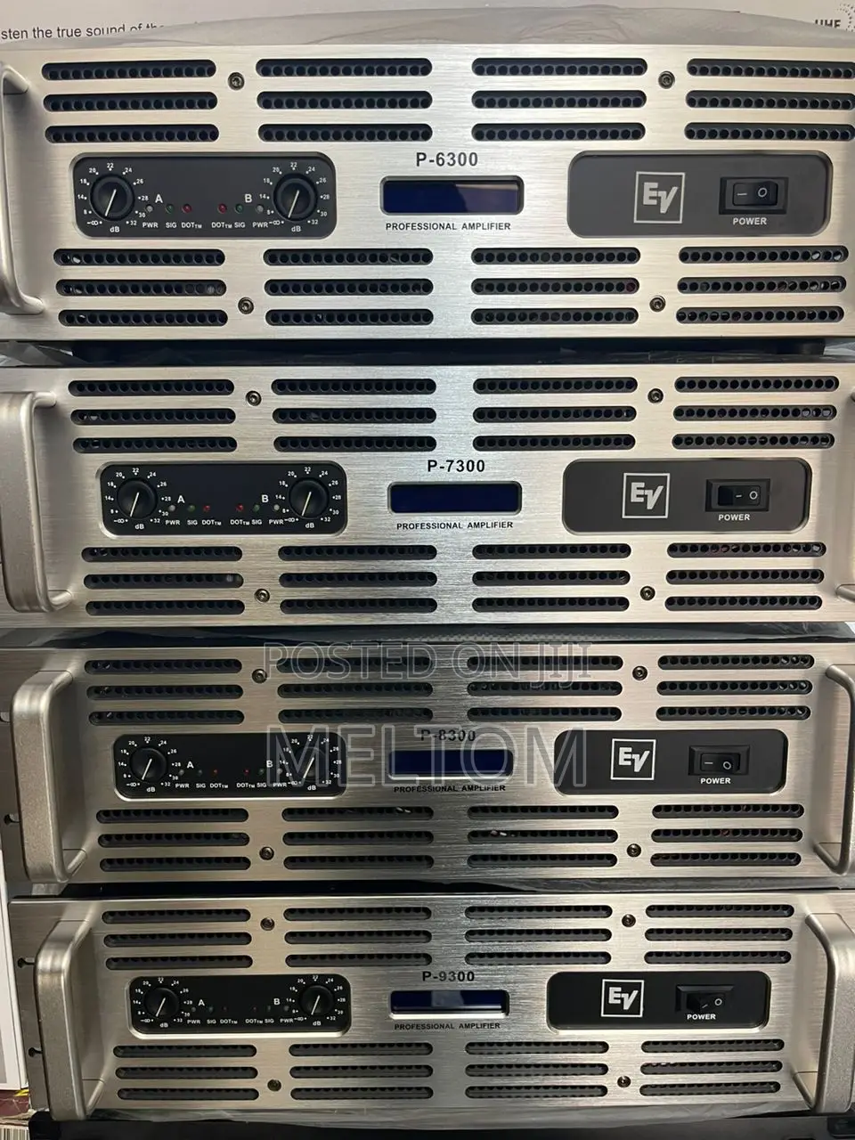 Ev P-6300 Power Amplifier for Mid