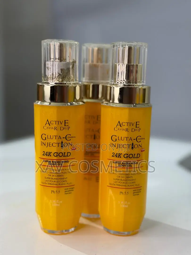 Active Caviar Drip Gluta C Injection Gold Body Oil