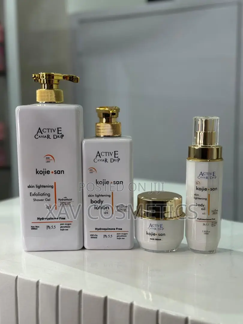 Active Caviar Drip Kojie San Lightening Complete Set