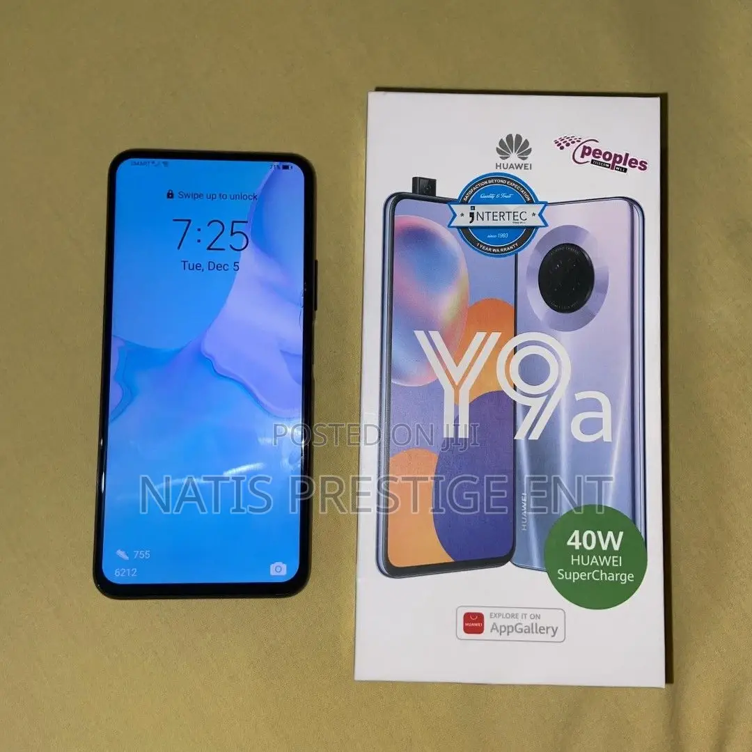 New Huawei Y9a 128 GB Black