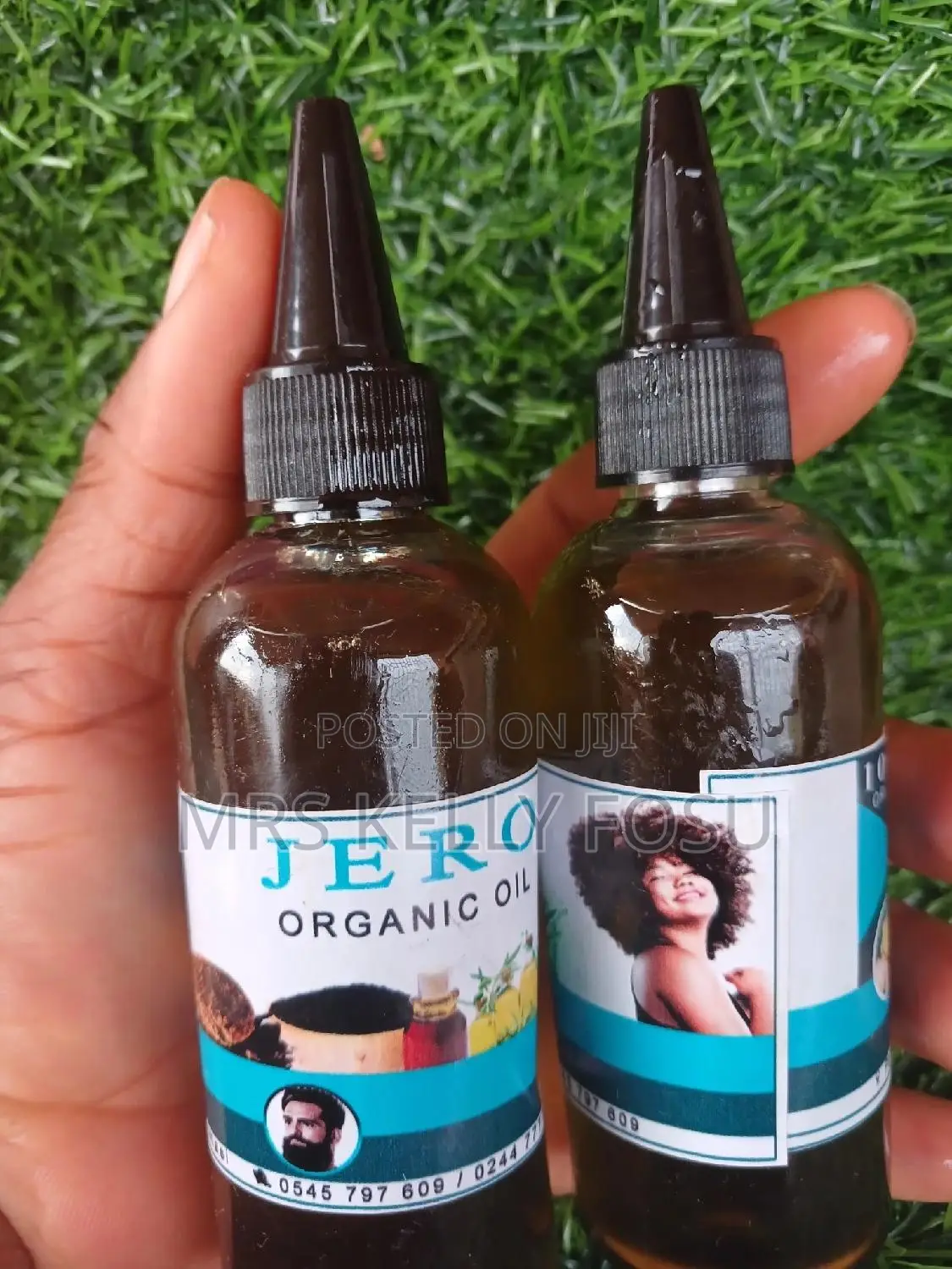 Jero Organic Hair Growth Oil Medium