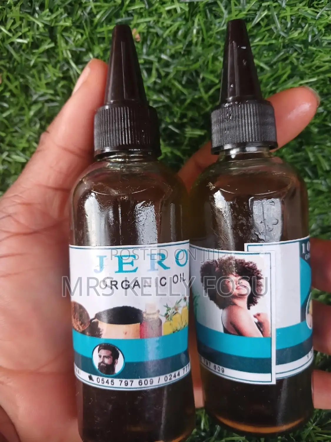 Jero Organic Hair Growth Oil Medium