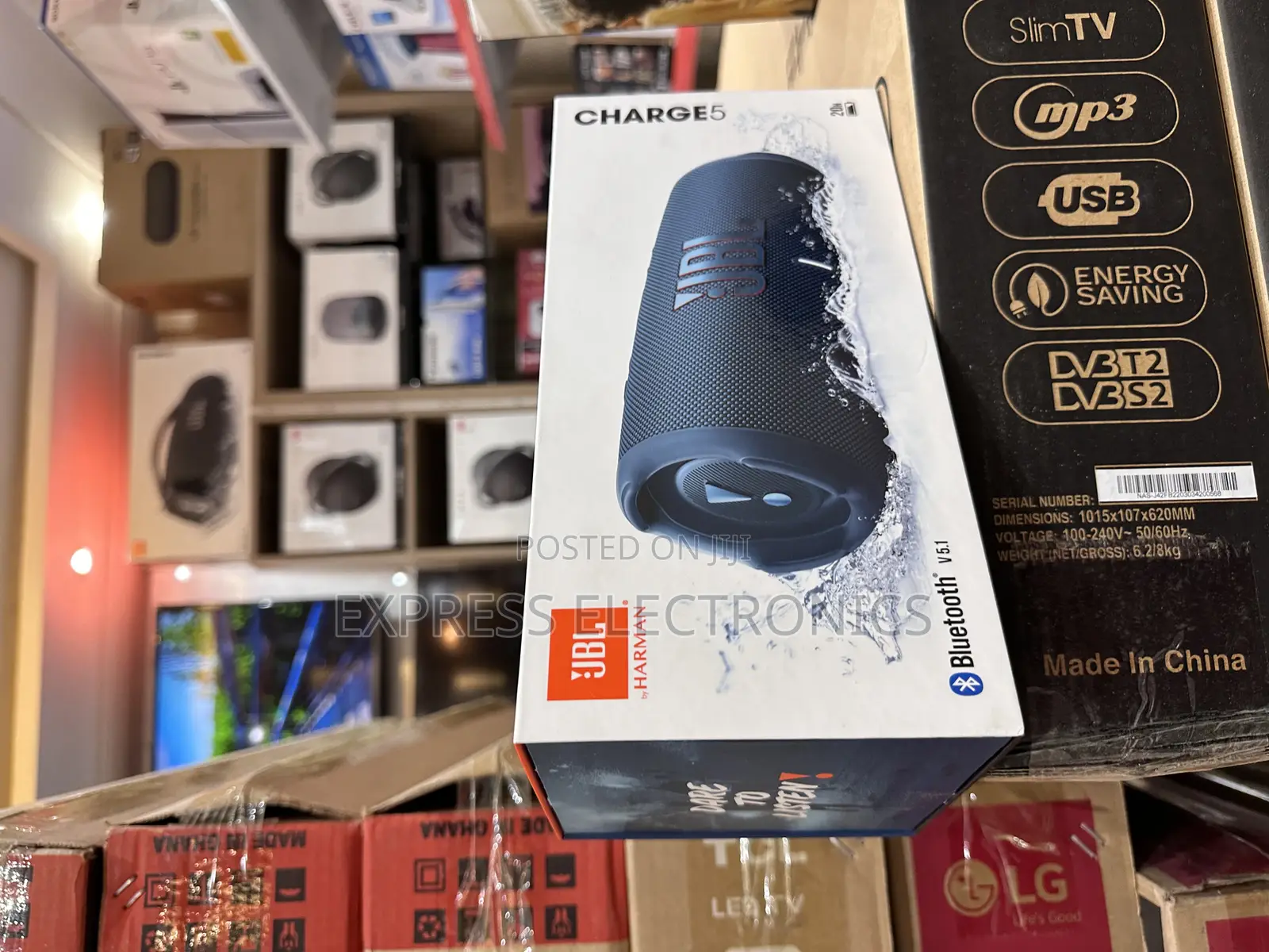 Chrage 5 Bluetooth Speaker JBL New