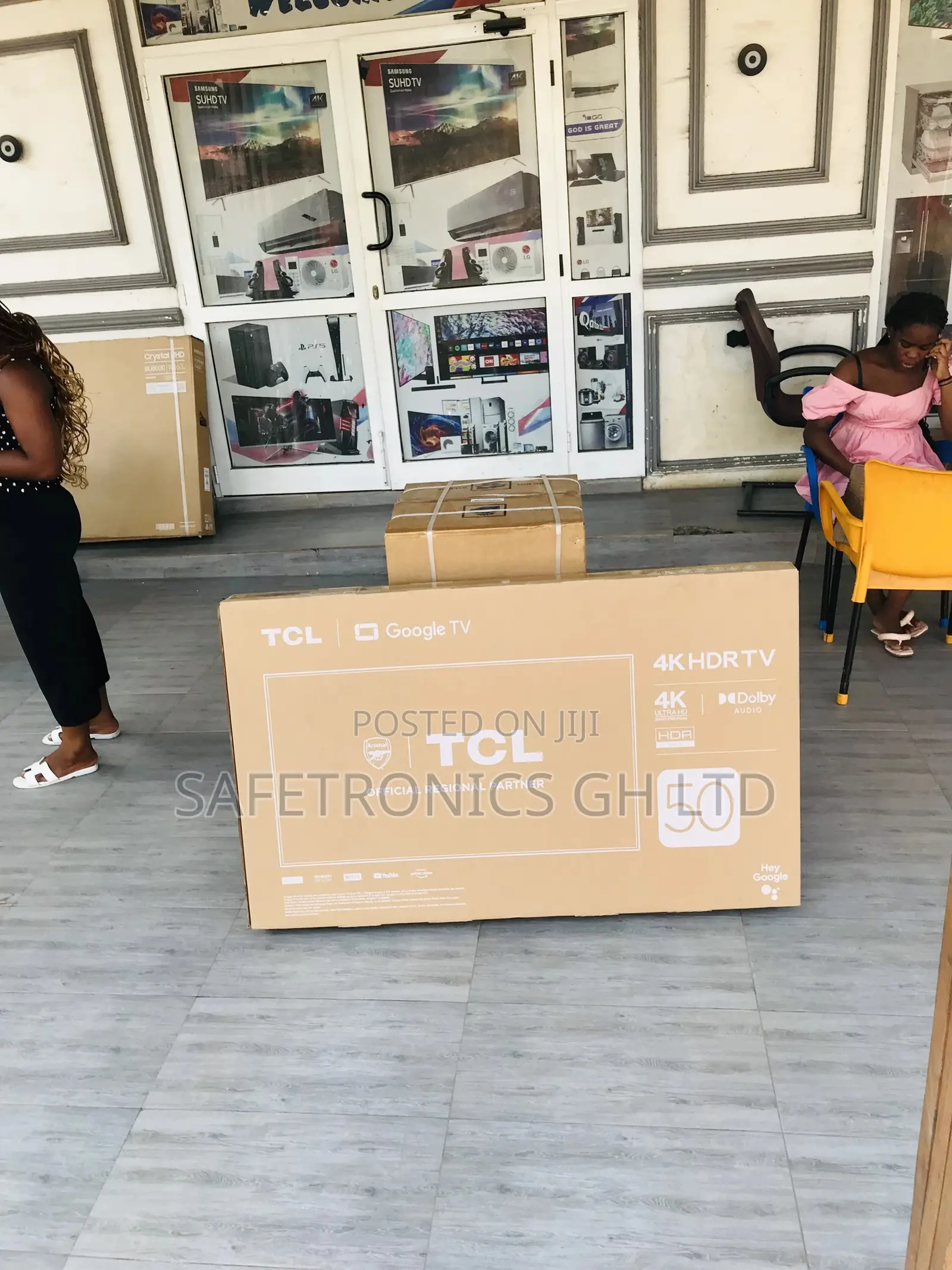 50 Inches Electric Glossy TCL Smart Led HDR P635 Tv