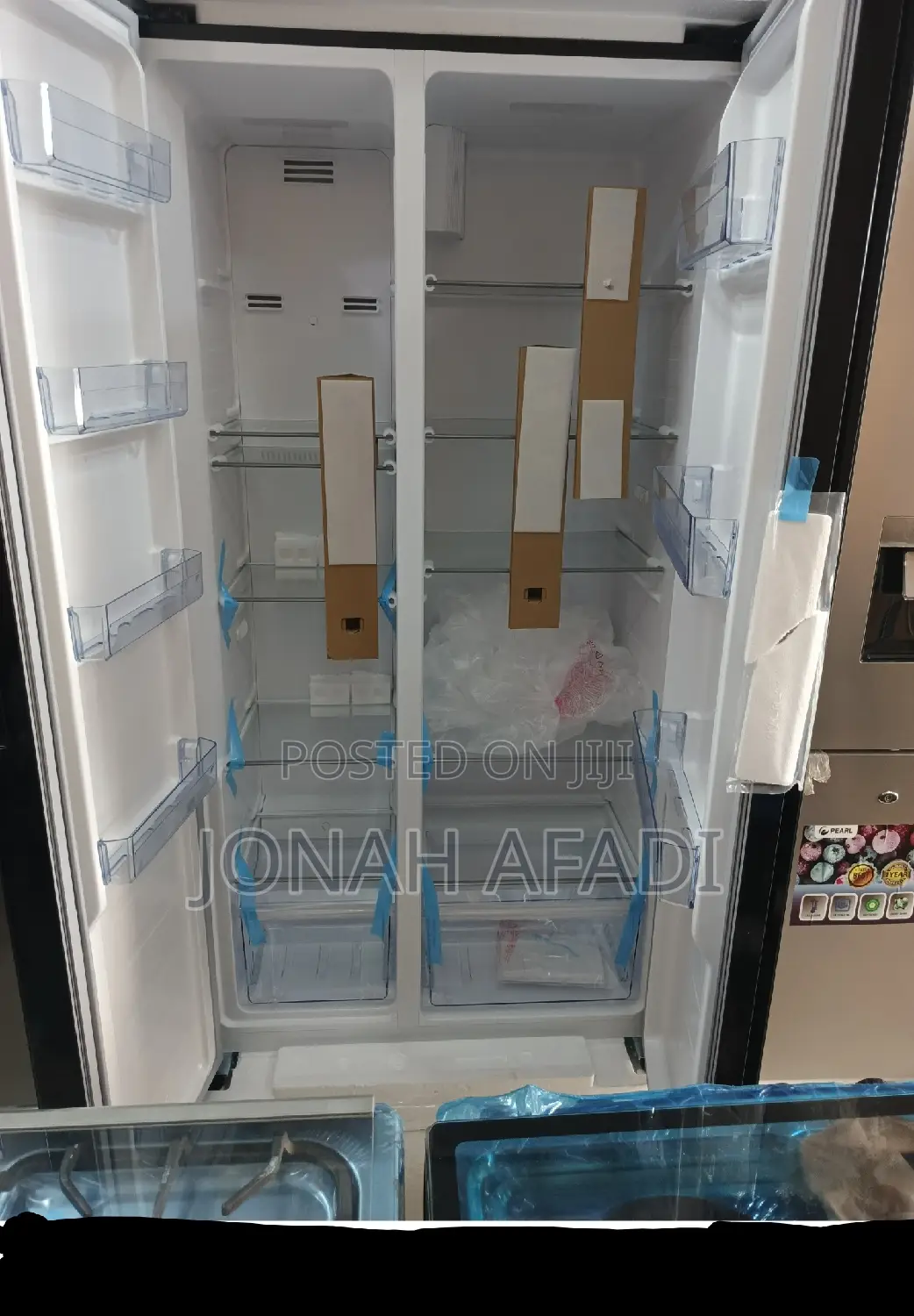 Pearl 436ltr Side By Side Fridge PF-640BG