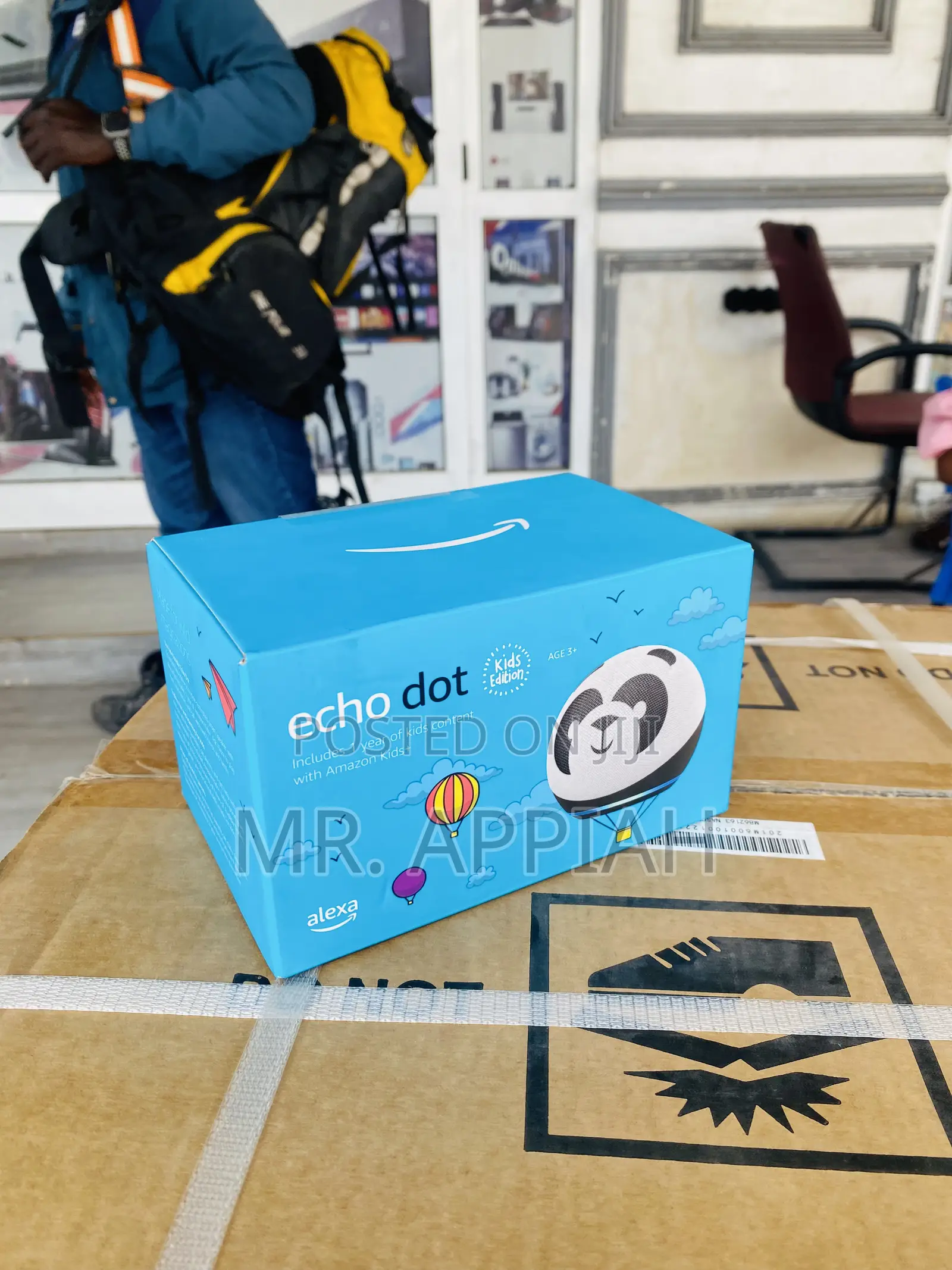 Original Amazon Echo Dot Kids (5th Generation, Owl)Speaker.