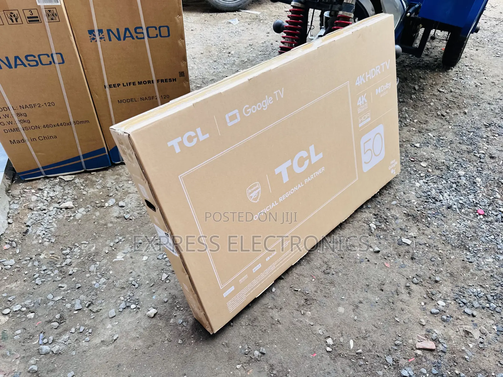 50”P635 UHD Smart Glossy LED Slim TCL 