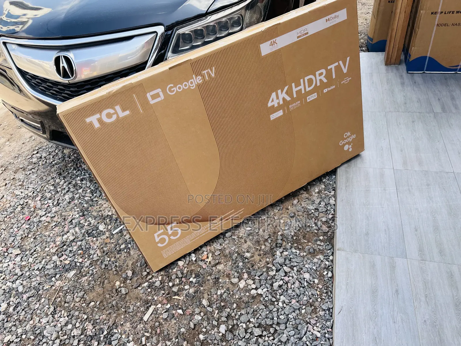 Edgeless Design Slim Uhd Smart TCL 55”P635