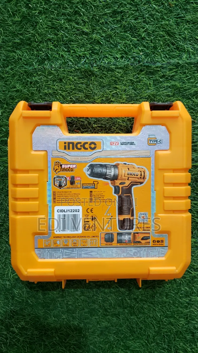 Lithium-Ion Impact Drill (Cordless Drill) Cidli12202