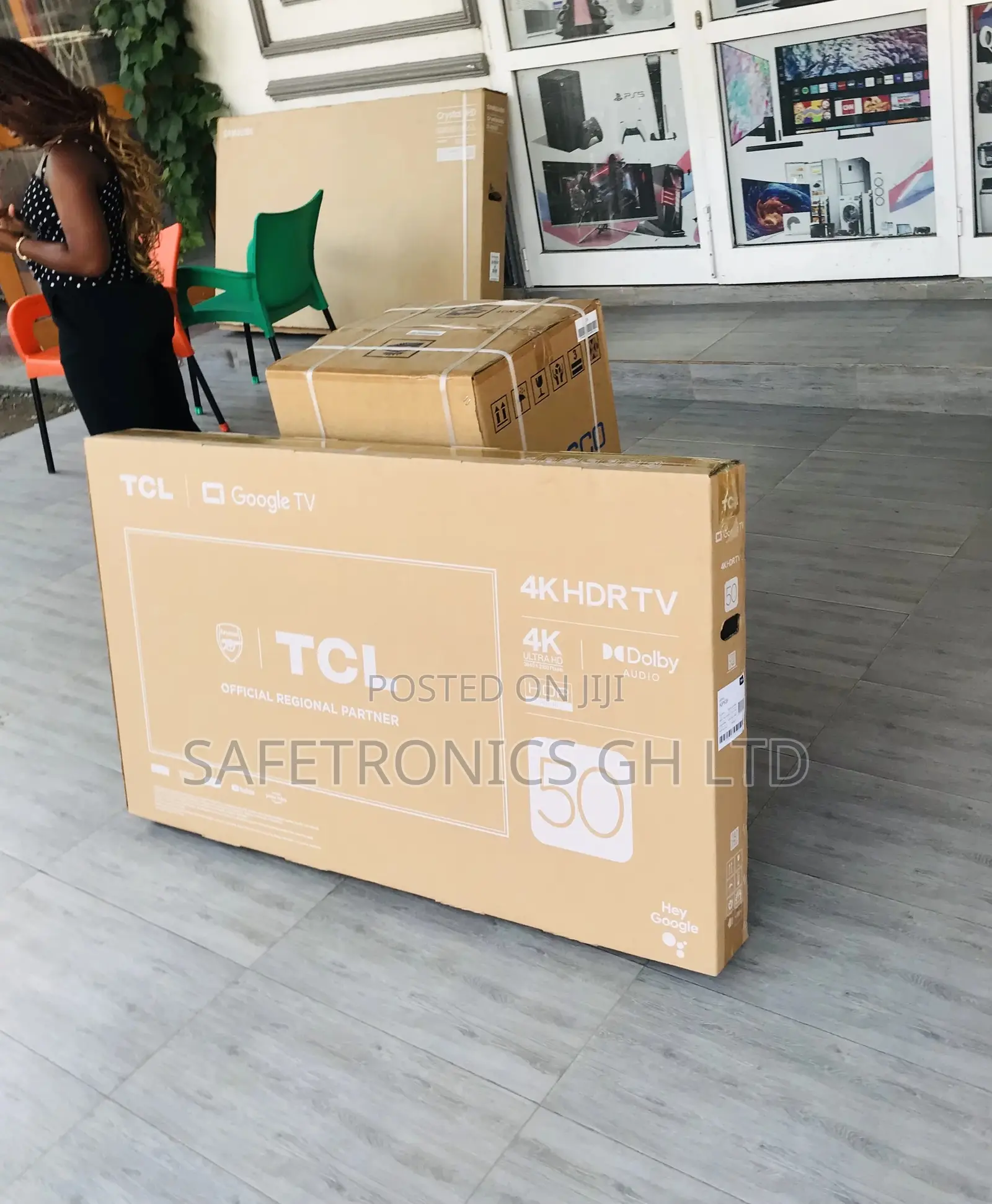 P635 Smart Led 50 Inches TCL Black HDR Tv