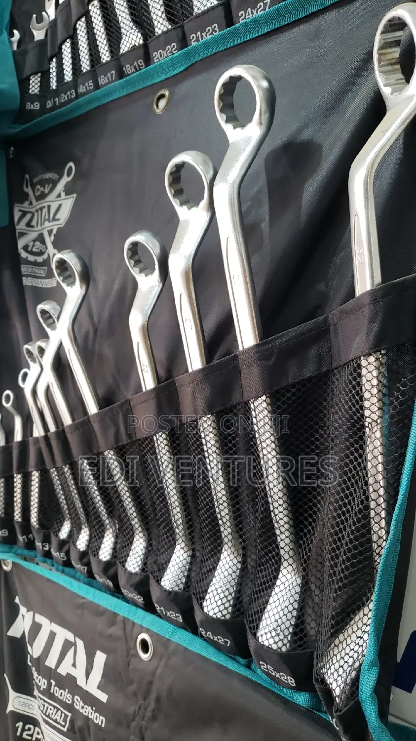 Total 12pcs Offset Ring Spanner Set