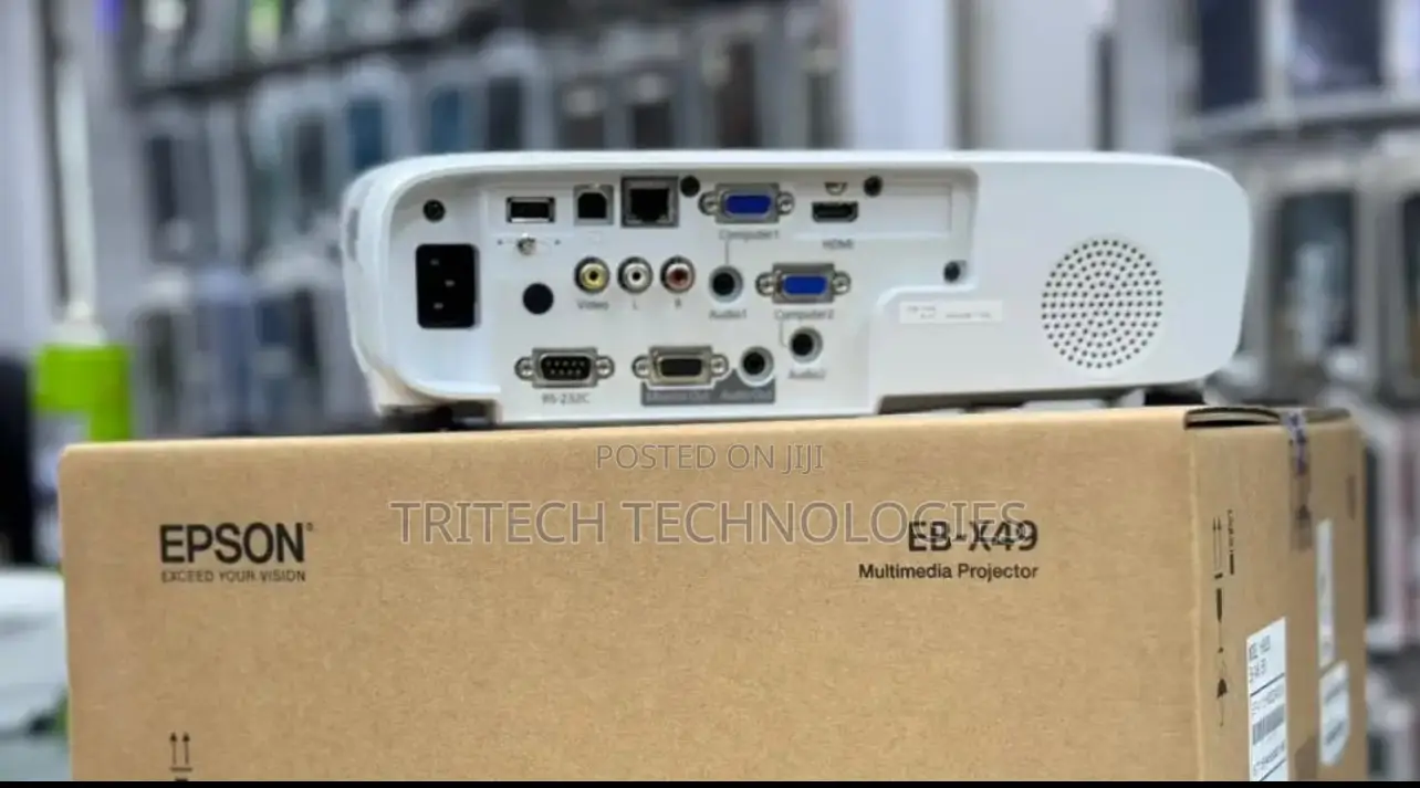 Epson Eb-X49 Xga Wireless Projector: 36001M + HDMI Port