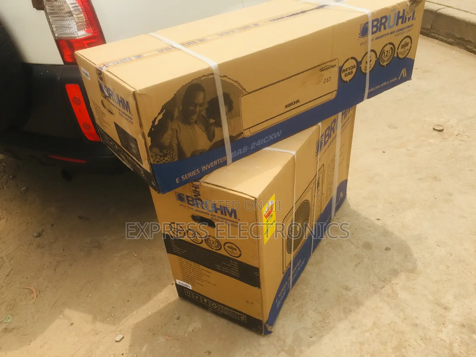Awesome Sleek Air Conditioner Bruhm 1.5hp Split R410