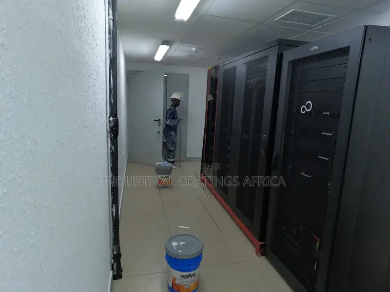 Data Warehouse, Server Room Fire-Retardant Paint (Solutions)