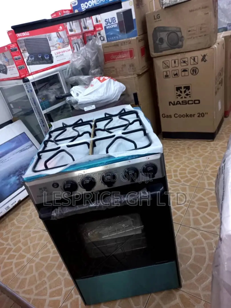 Original//Nasco 50x55cm 4br Gas Cooker