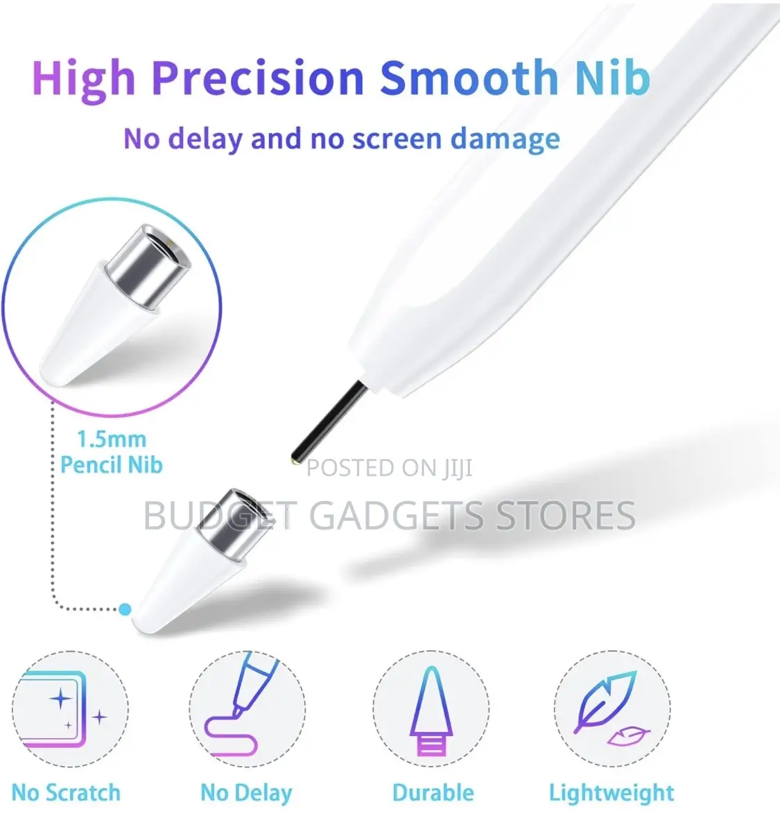 Stylus Pen for iPad (Apple Pencil) and Android Tablets