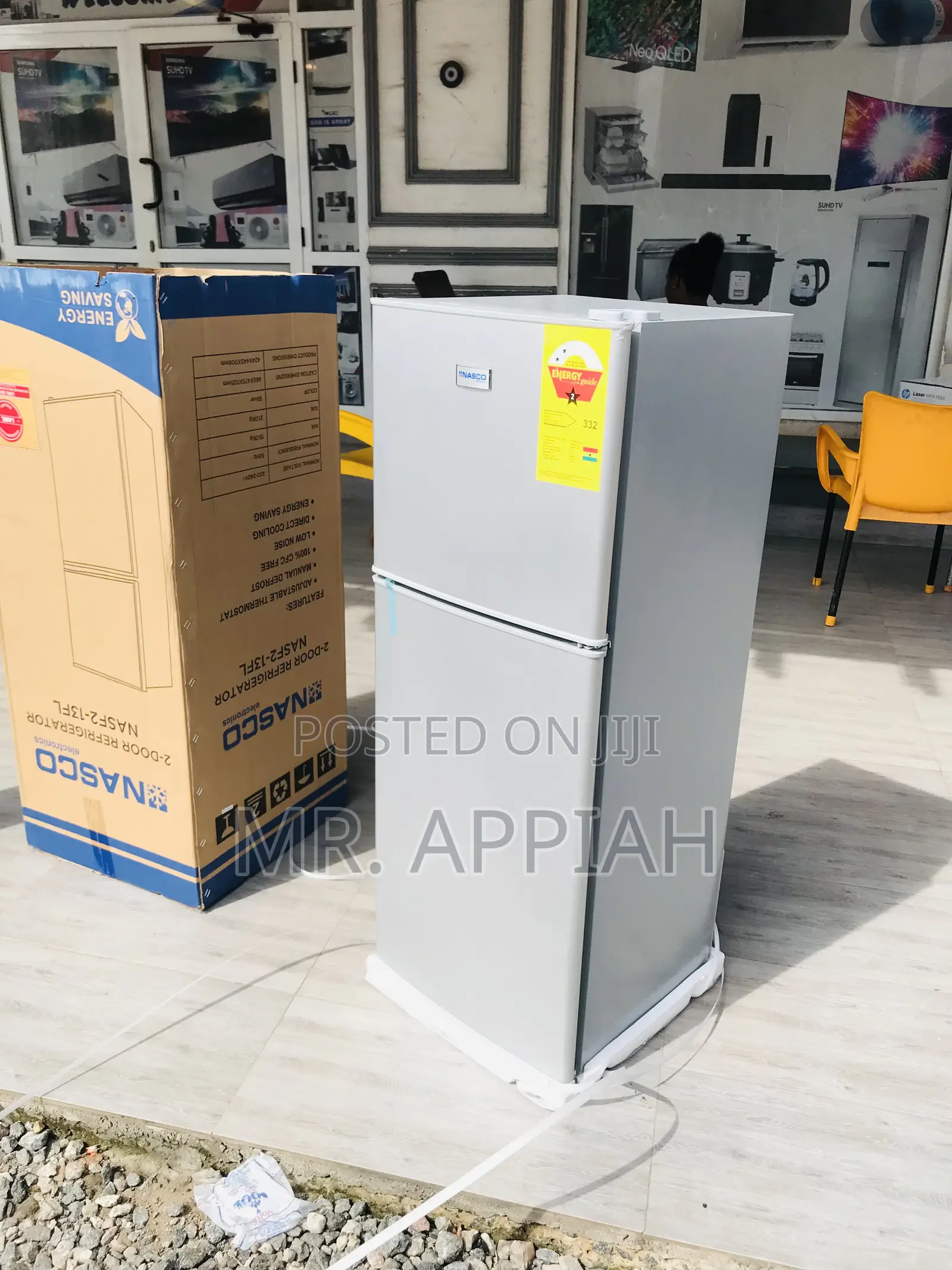 Latest and Affordablenasco 2door Electric Nasf2-13fl Fridge