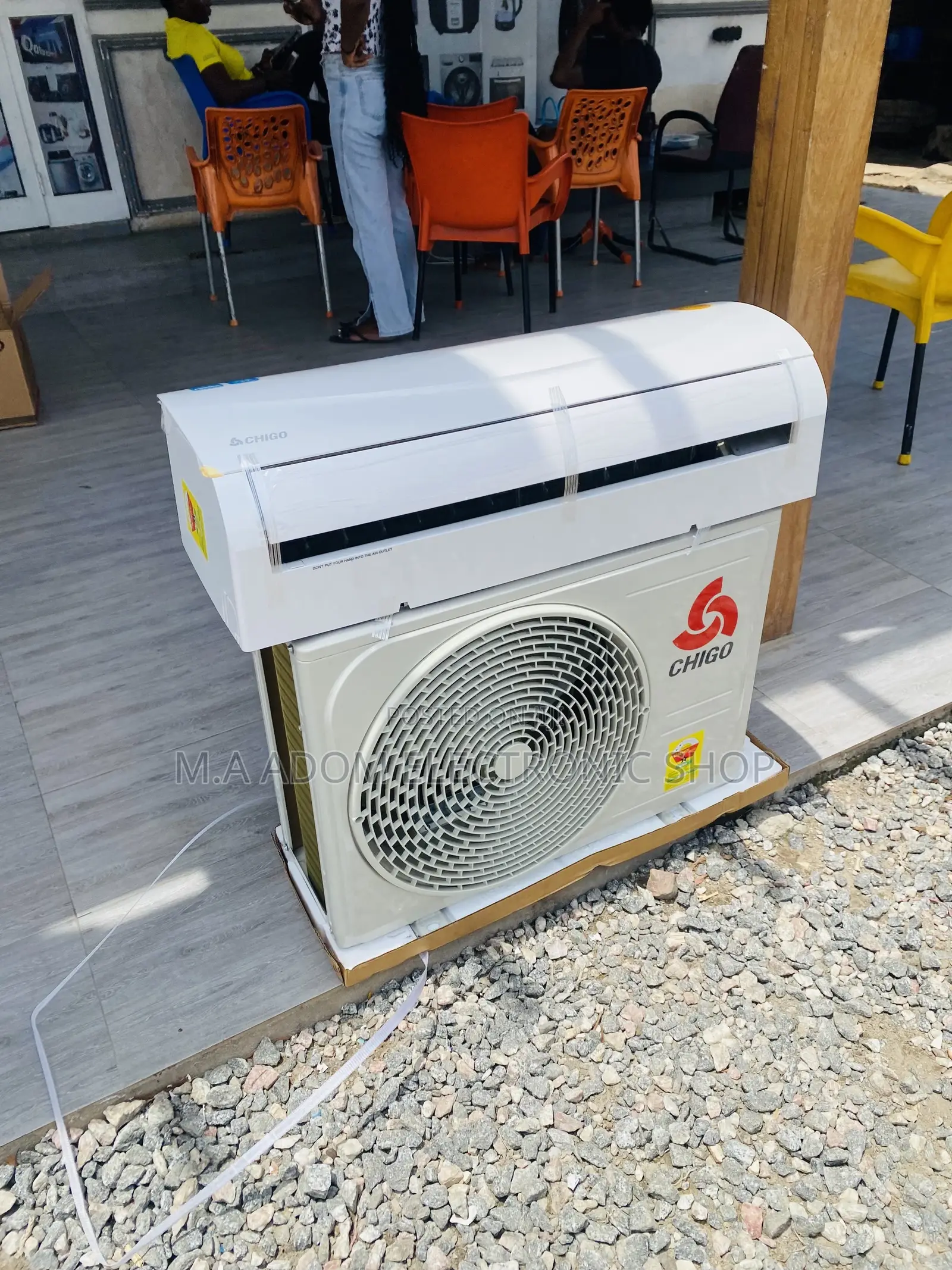 Reliable Chigo 1.5hp Split Type Air Conditioner(White).