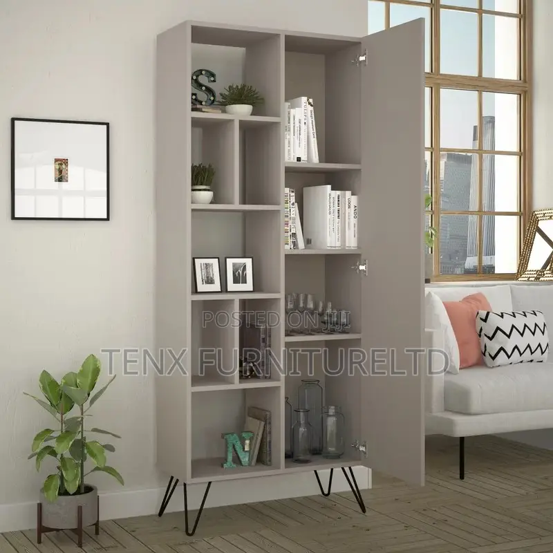 Bookcase / Bookshelves (Light Mocha)