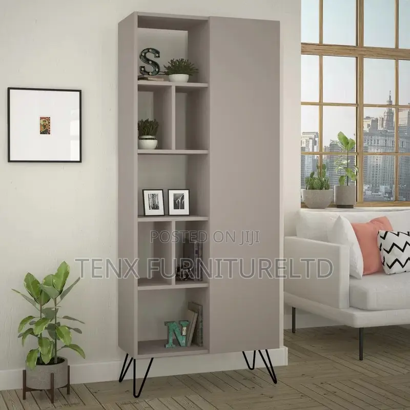 Bookcase / Bookshelves (Light Mocha)