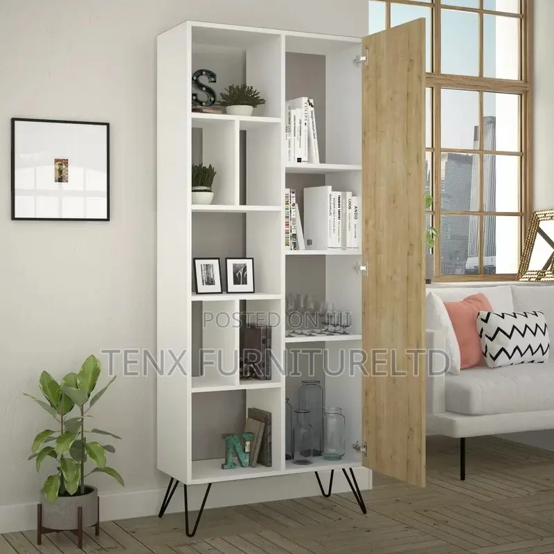 Bookcase (Off-White Cappuccino )