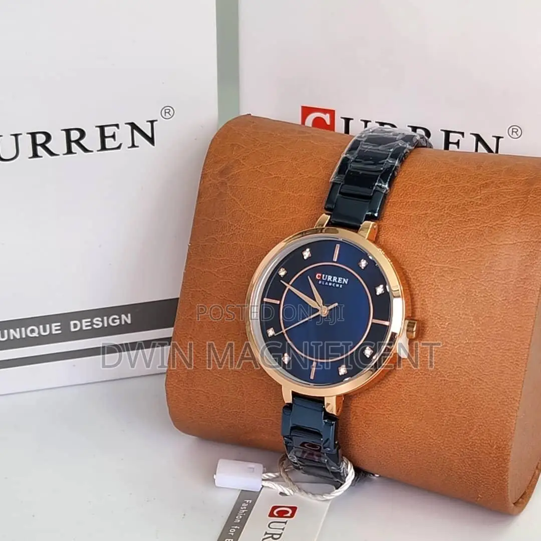 Blue Black Curren Ladies Watches