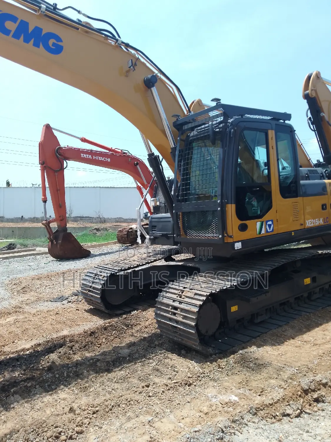 XCMG 215, Water Truck Excavator Excavator With Hammer Line