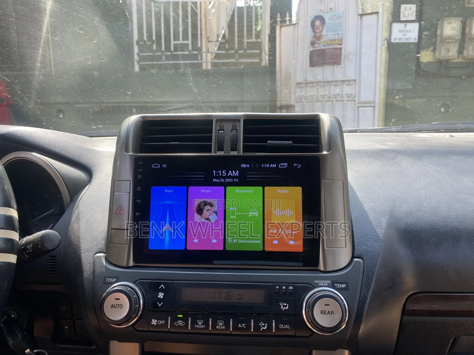 Toyota Landcruiser Prado Android Carplay Stereo