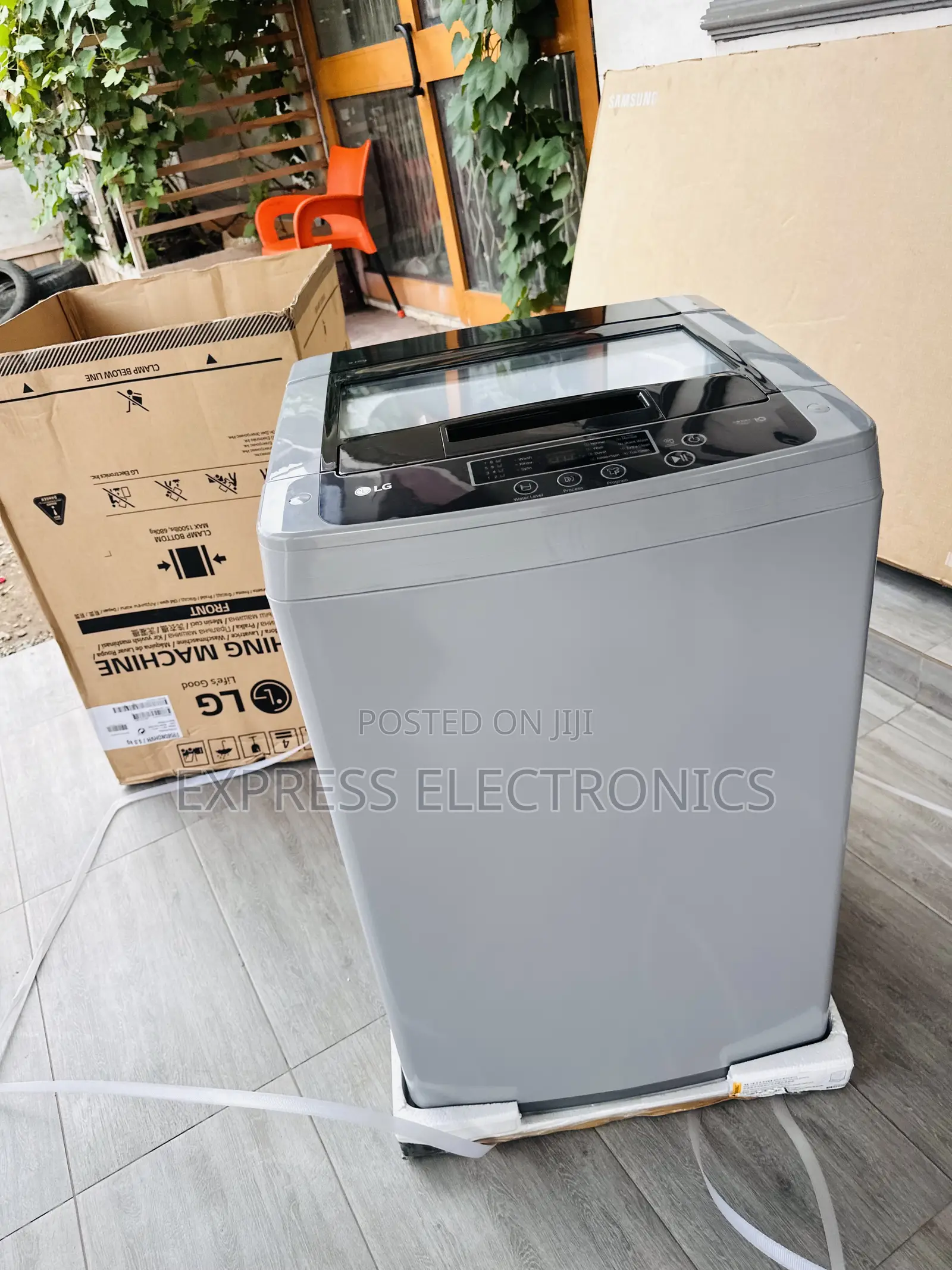 Available Now Grey WM Topload Lg T9585NDHVH 9kg