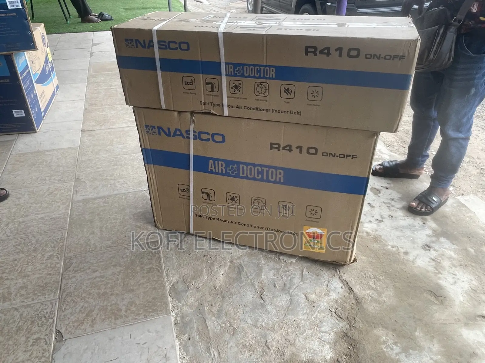 Led Display Nasco 2.5HP R410a Air Doctor Air Conditioner