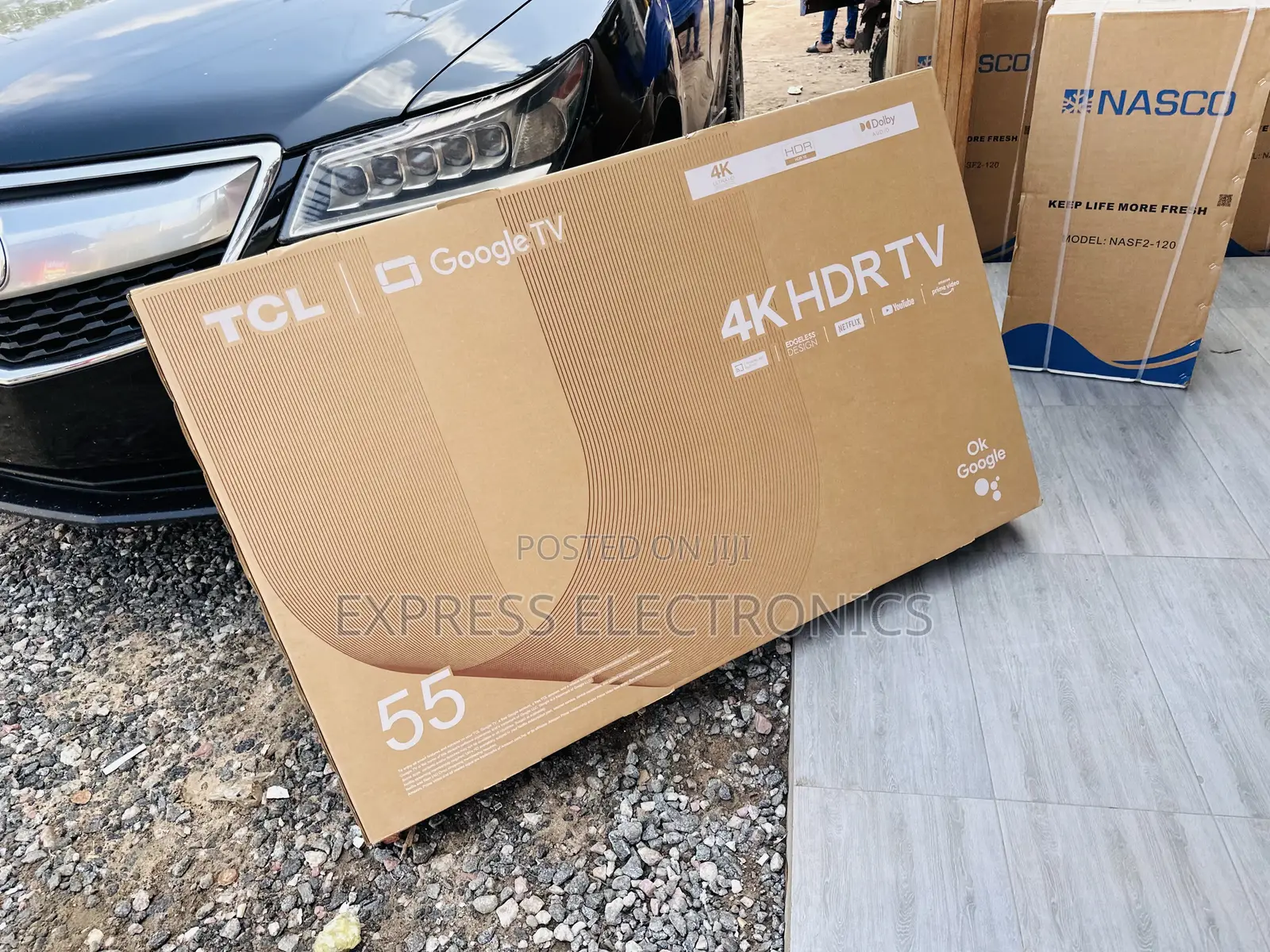 Slim Uhd Smart Glossy Screen 55”P645 Tv.