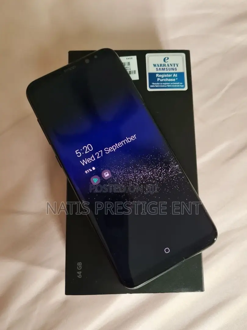 New Samsung Galaxy S8 64 GB Black