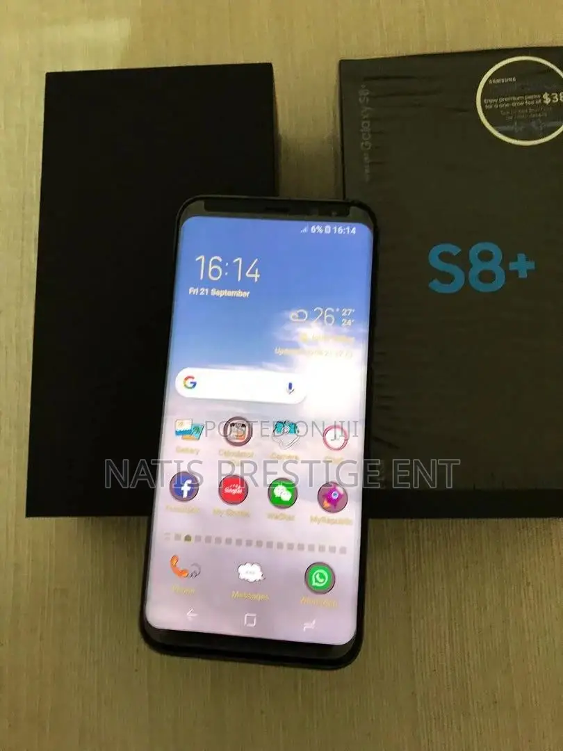 New Samsung Galaxy S8 64 GB Black
