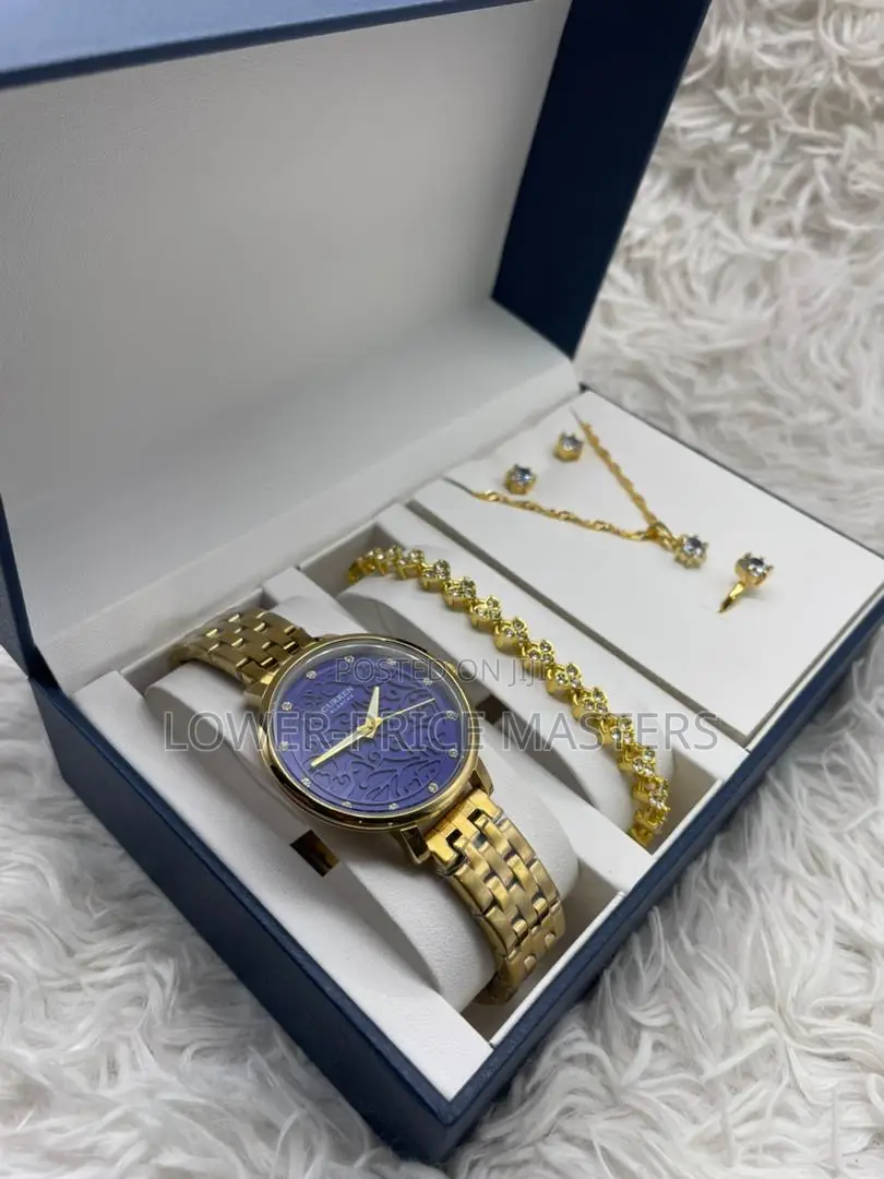 Classic Rolex Unisex Watch With Jewellery Complete Set