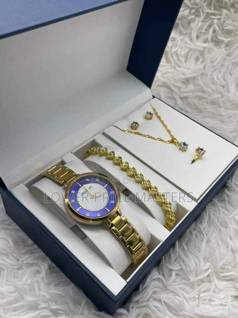 Classic Rolex Unisex Watch With Jewellery Complete Set