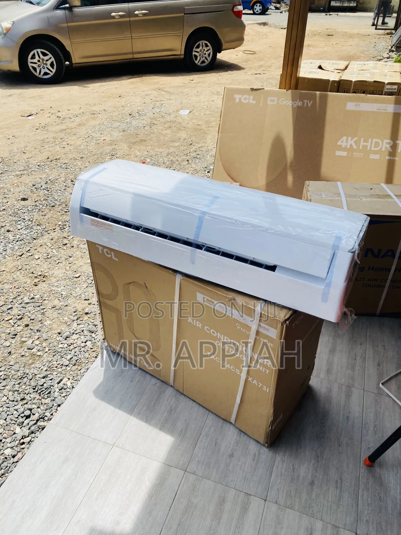 Super Cooling TCL 1.5hp Split Type Inverter Ac(White).