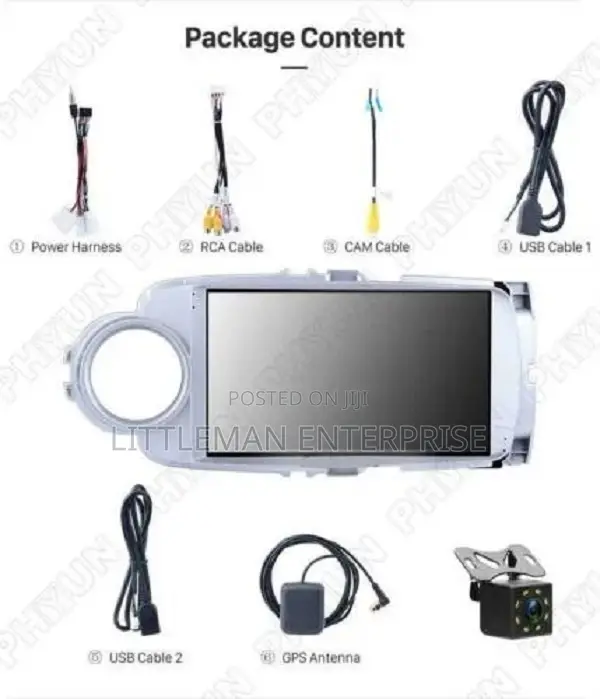 Toyota Vitz 2012-2016 Android Player