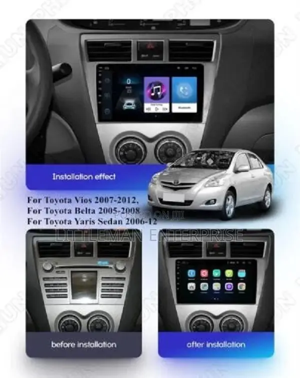 Toyota Yaris 2007-2013 Android Player