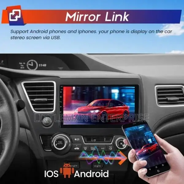 Honda Civic 2015-2017 Android Player