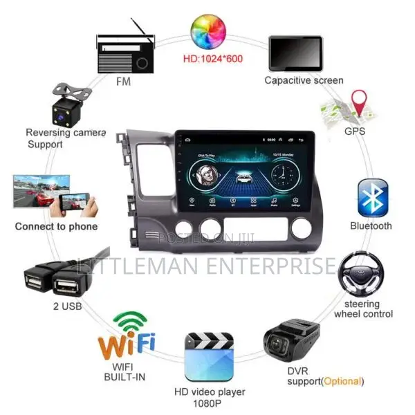 Honda Civic 2008-2011 Android Player