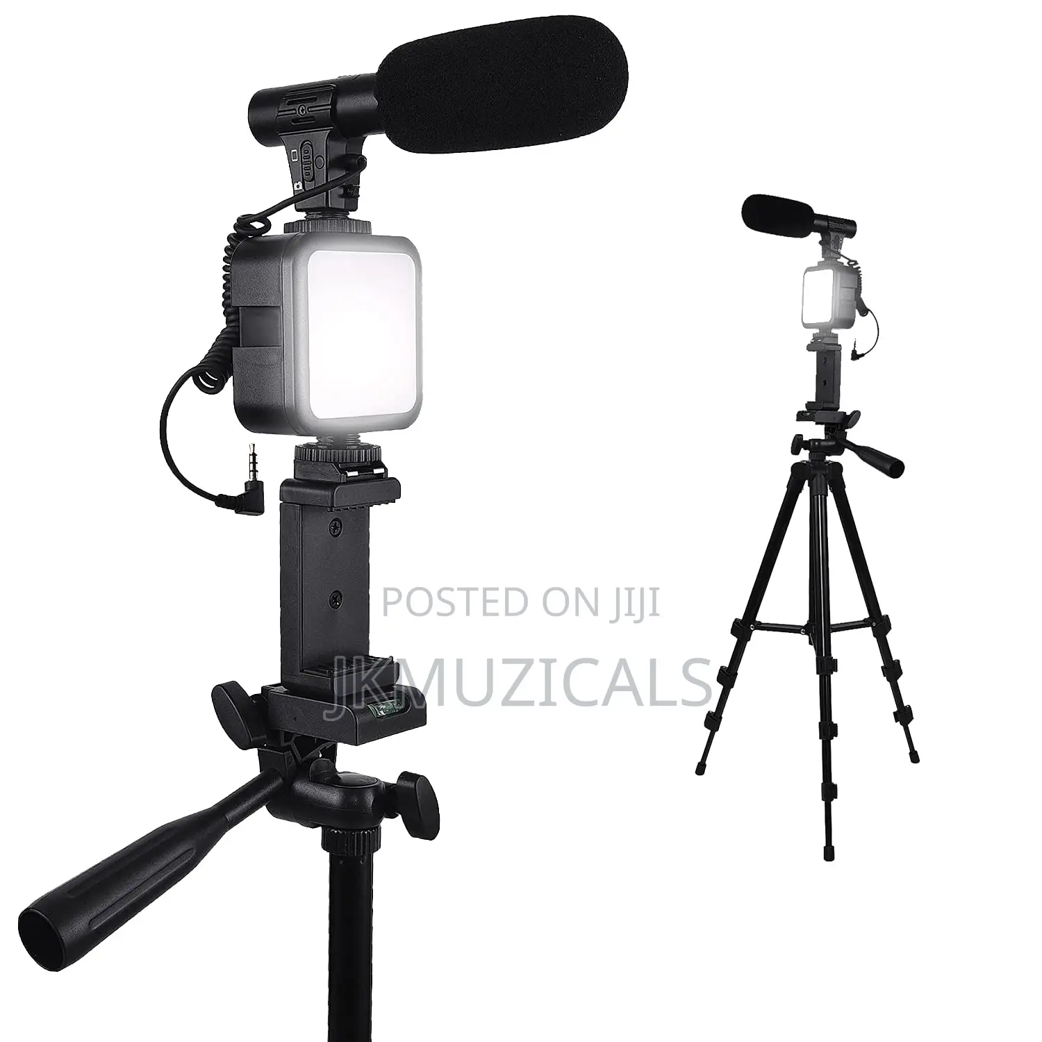 Tripod Stand With Light_ Video Making Kits